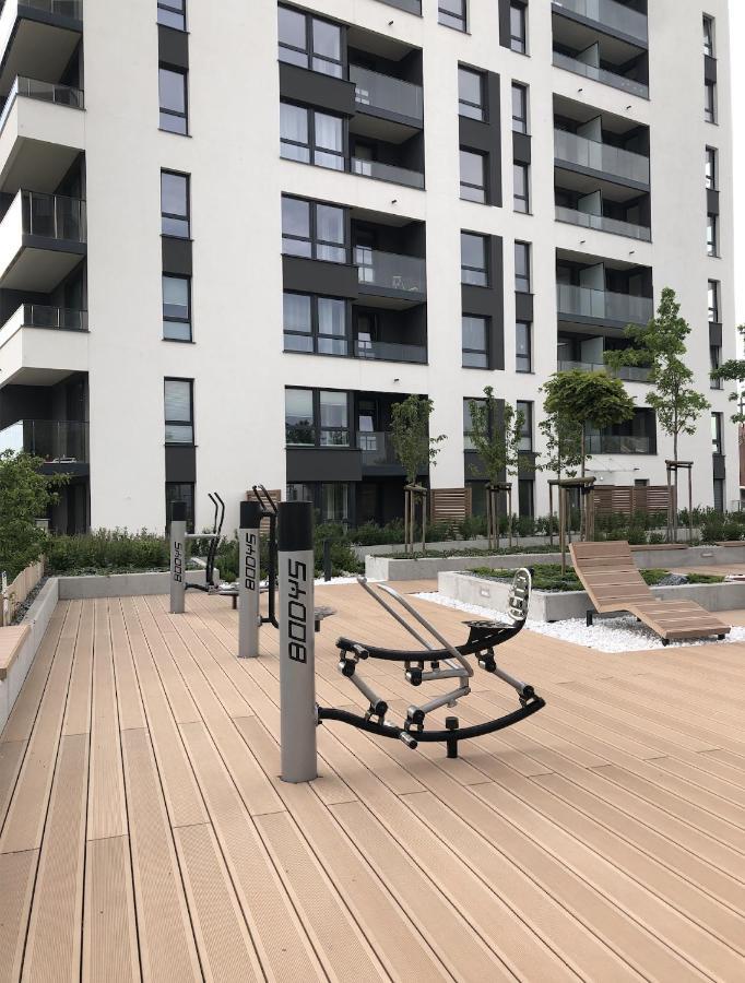 Baltic Premium Apartment Z Klimatyzacja Zaspa Vvita 그단스크 외부 사진